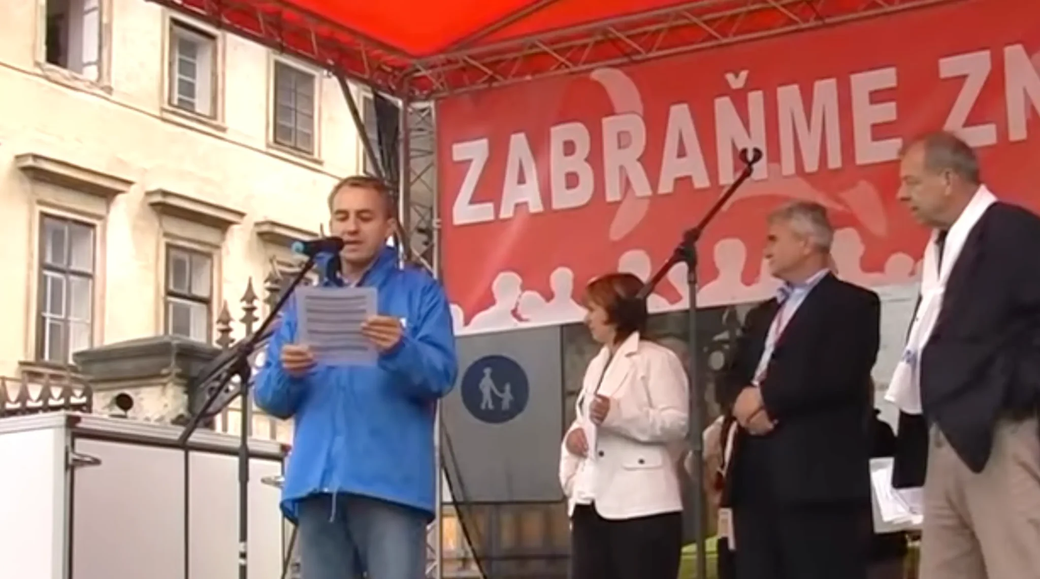 Euro demonstrace 16.5.2009