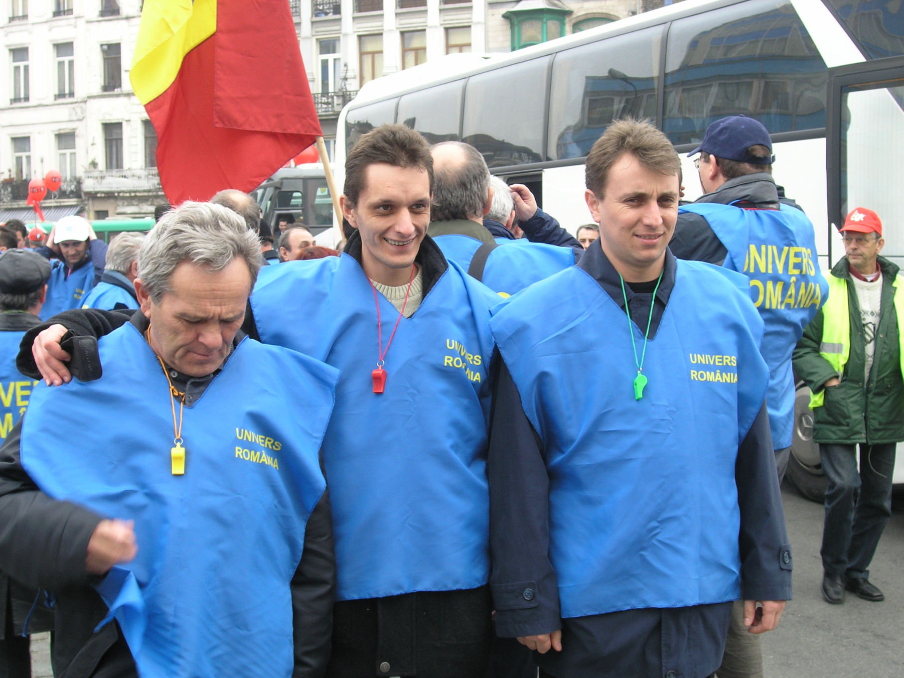 Euro Demonstrace Brusel 2005 – FOTO