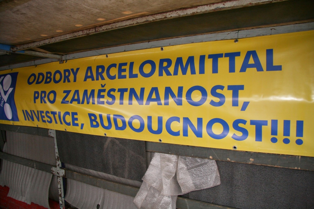 Demonstrace Arcelor Mittal 2011 – FOTO