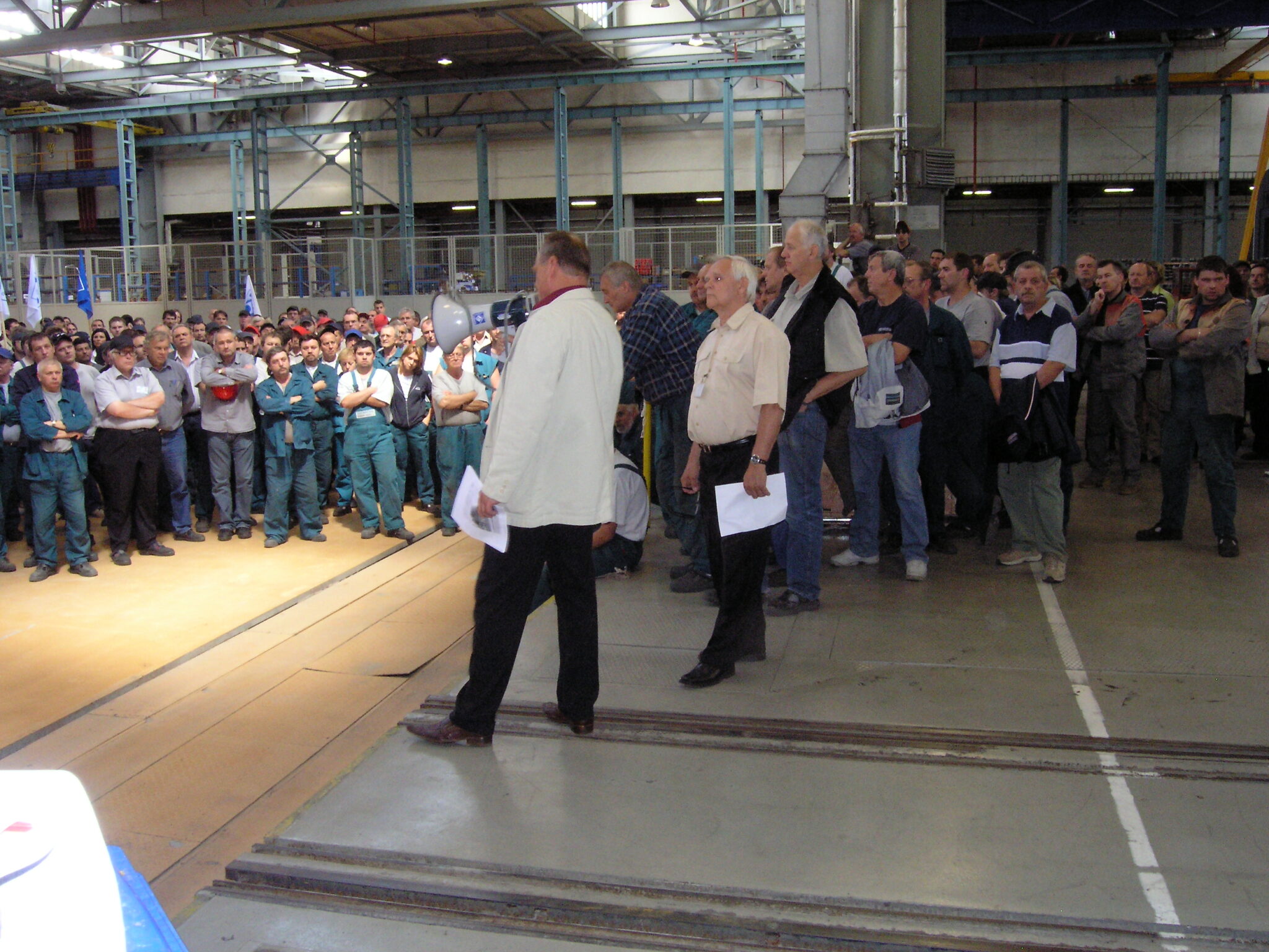 Demonstrace Siemens 2008 – FOTO