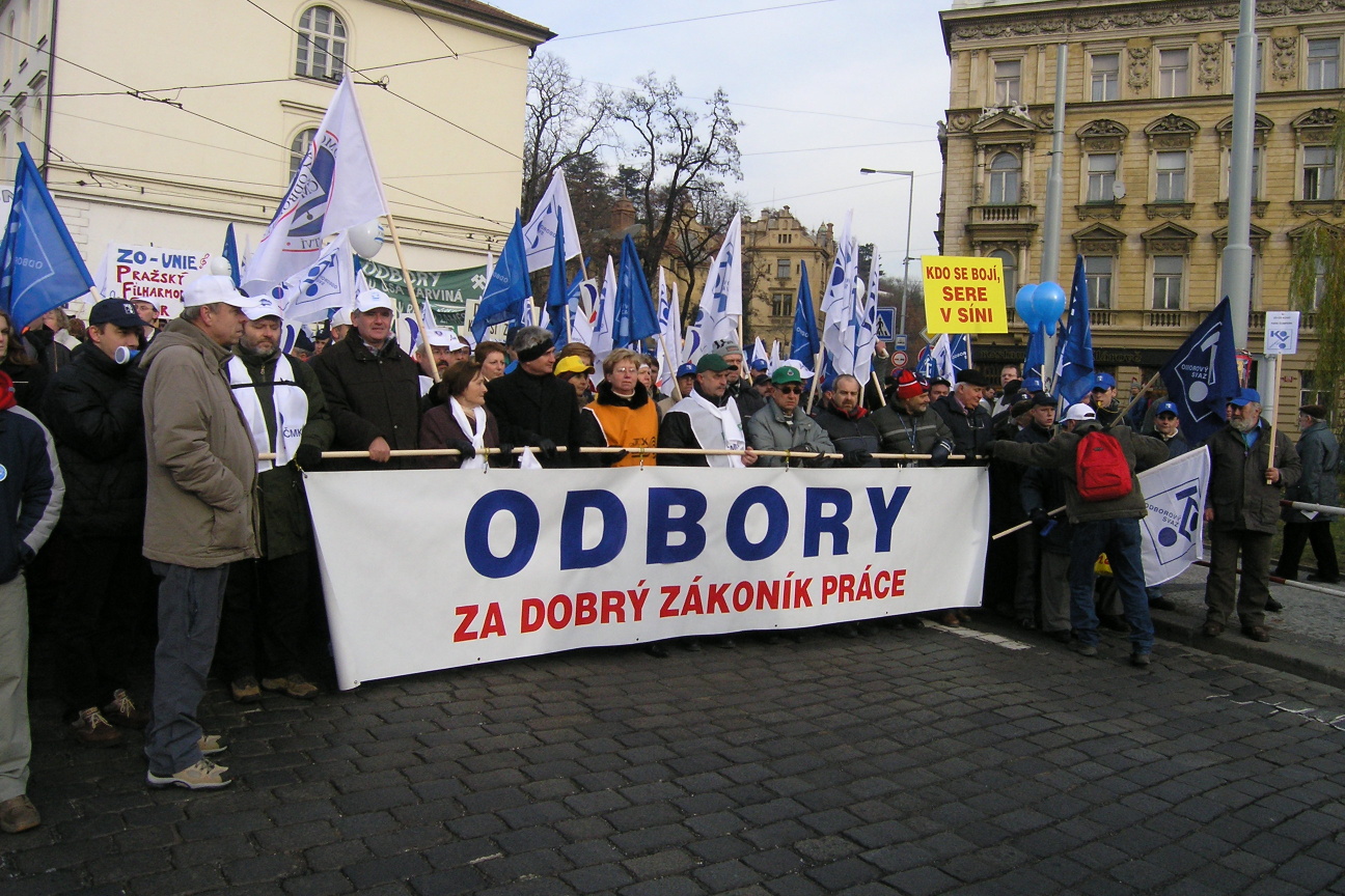 Demonstrace CMKOS 2005 – FOTO