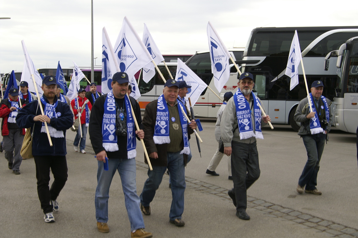 Demonstrace DGB Mnichov 2006 – FOTO