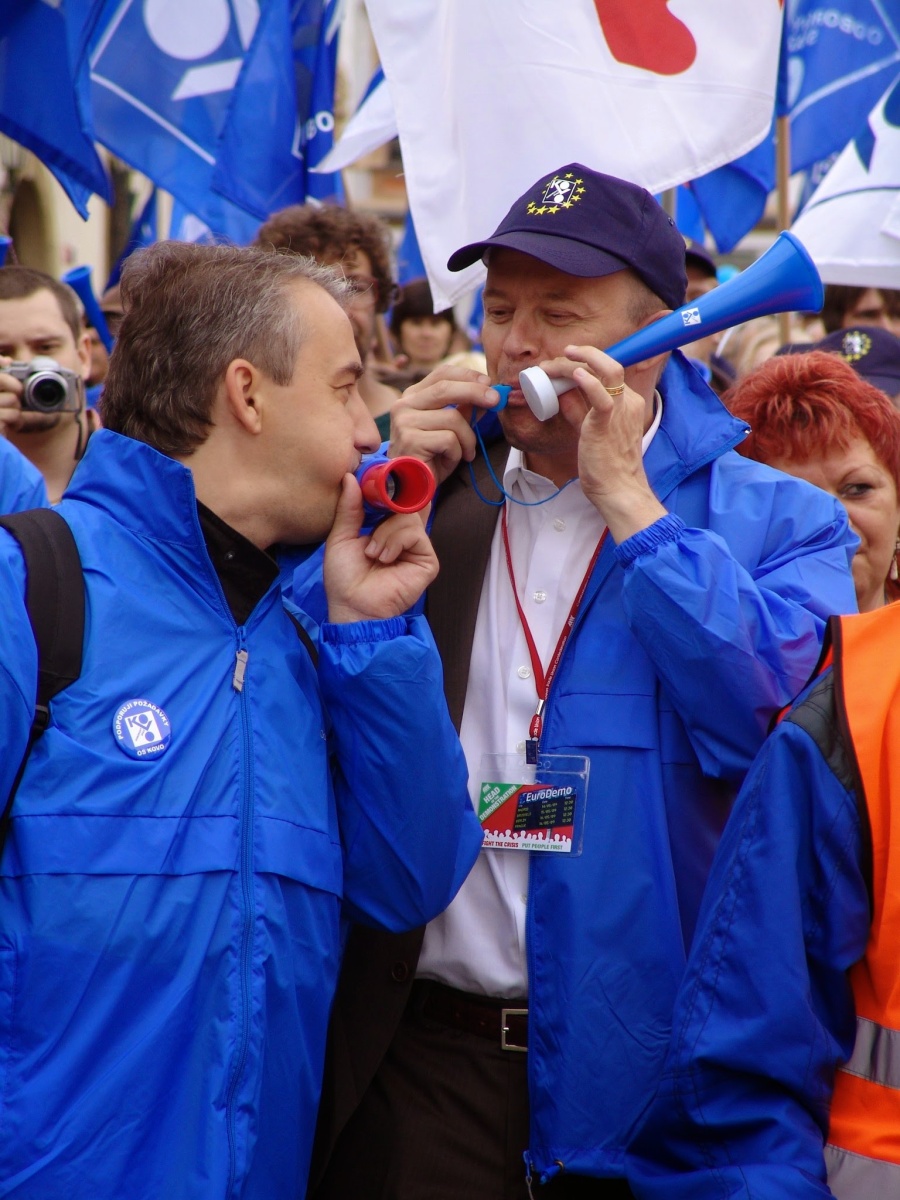 Demonstrace Praha 2009 – FOTO