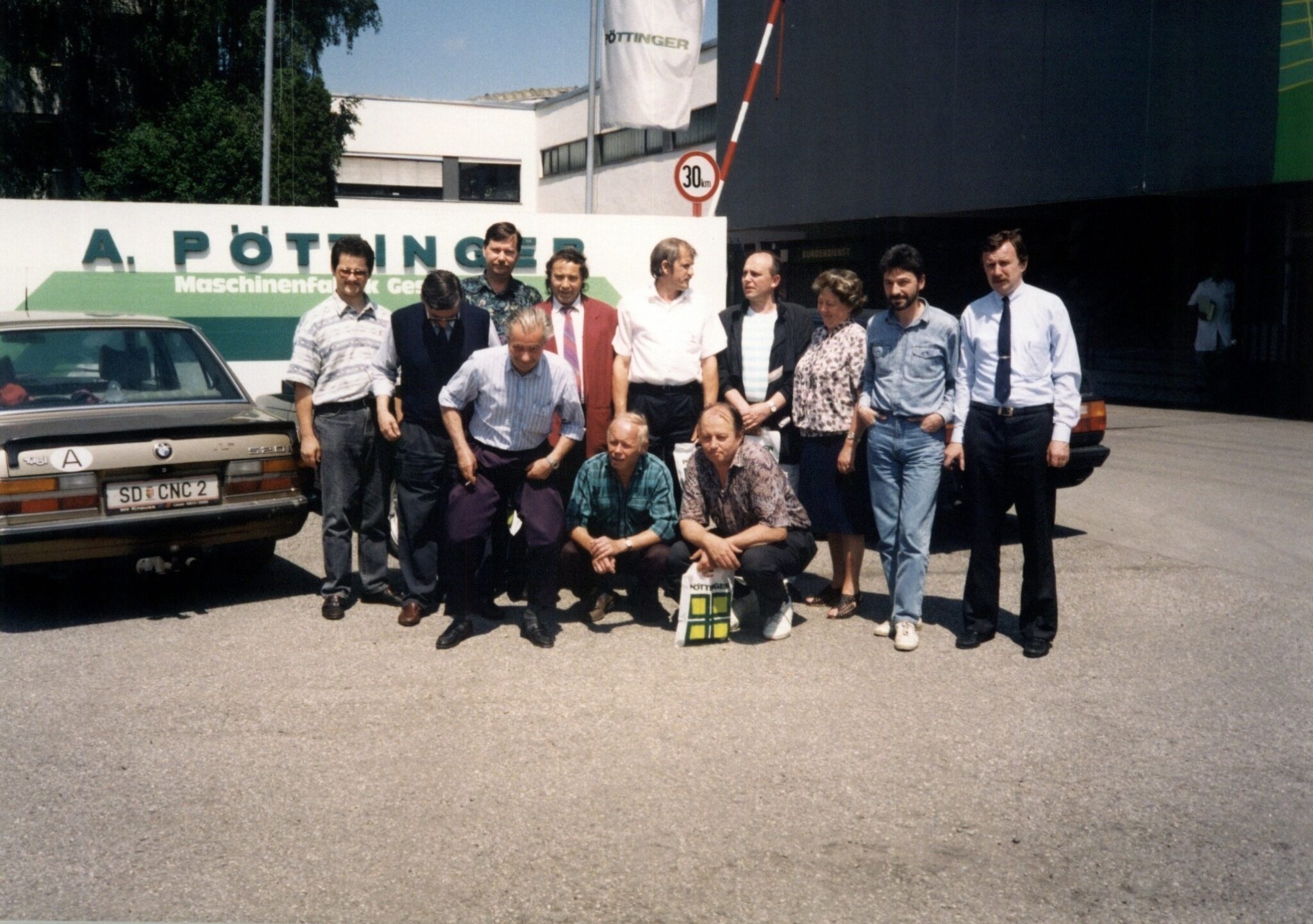 Grieskirchen v Rakousku svařování 1995 -FOTO
