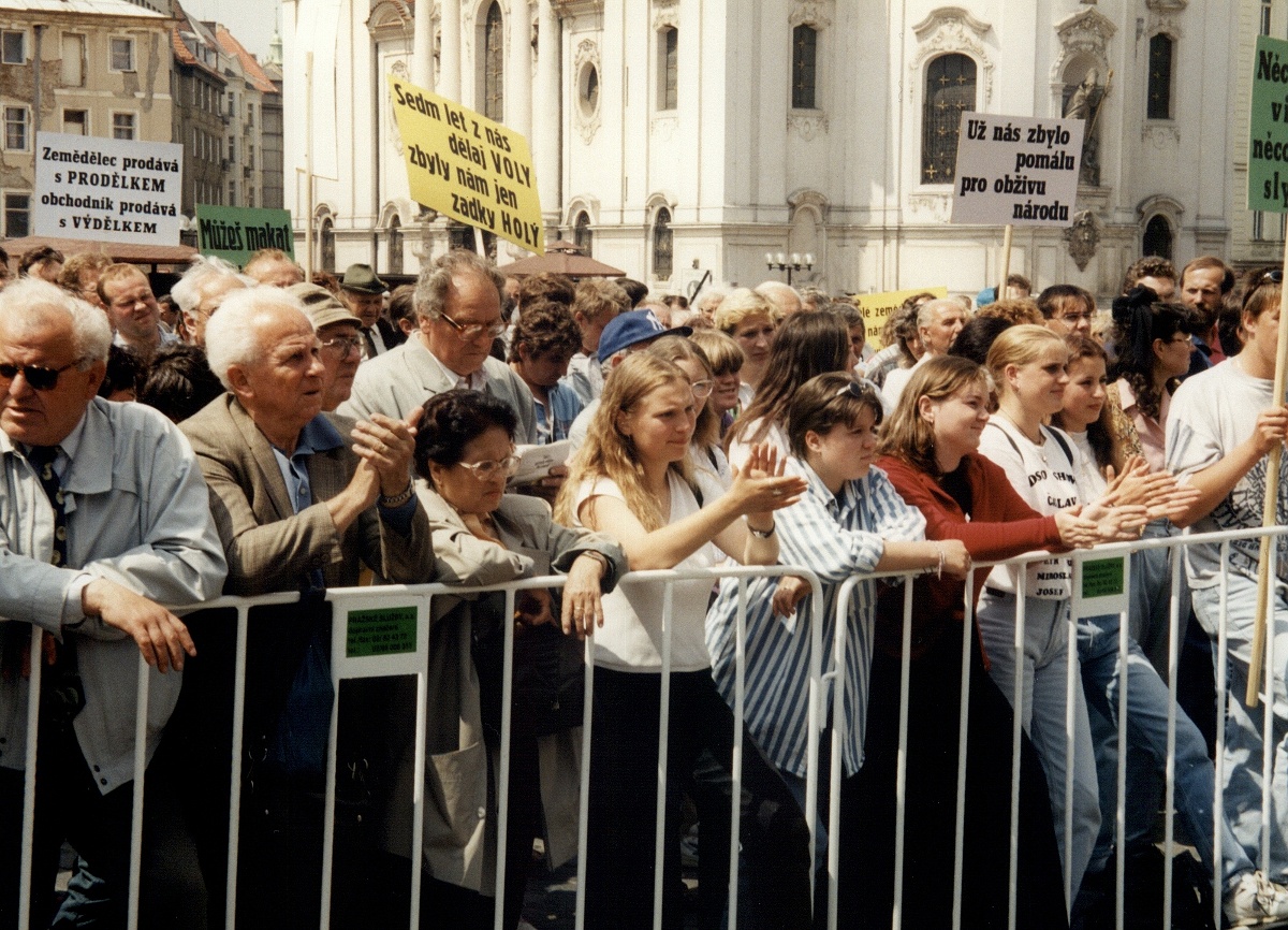 Protestní akce 1998 – FOTO